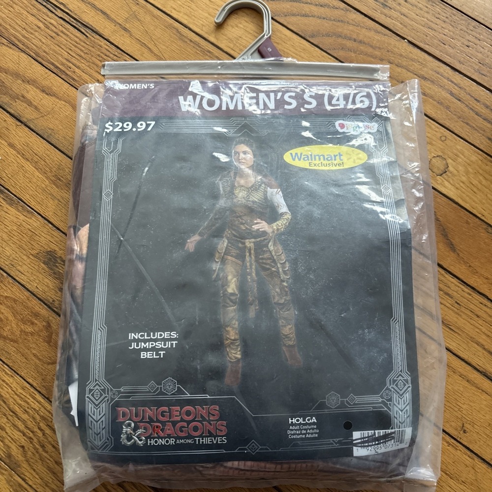 Disguise dungeons & dragons holga Halloween costume womens small 4/6
